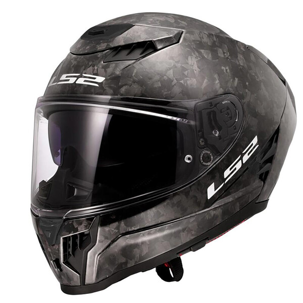 LS2 - Casque FF807 Dragon Forged Noir / Gris / Brillant