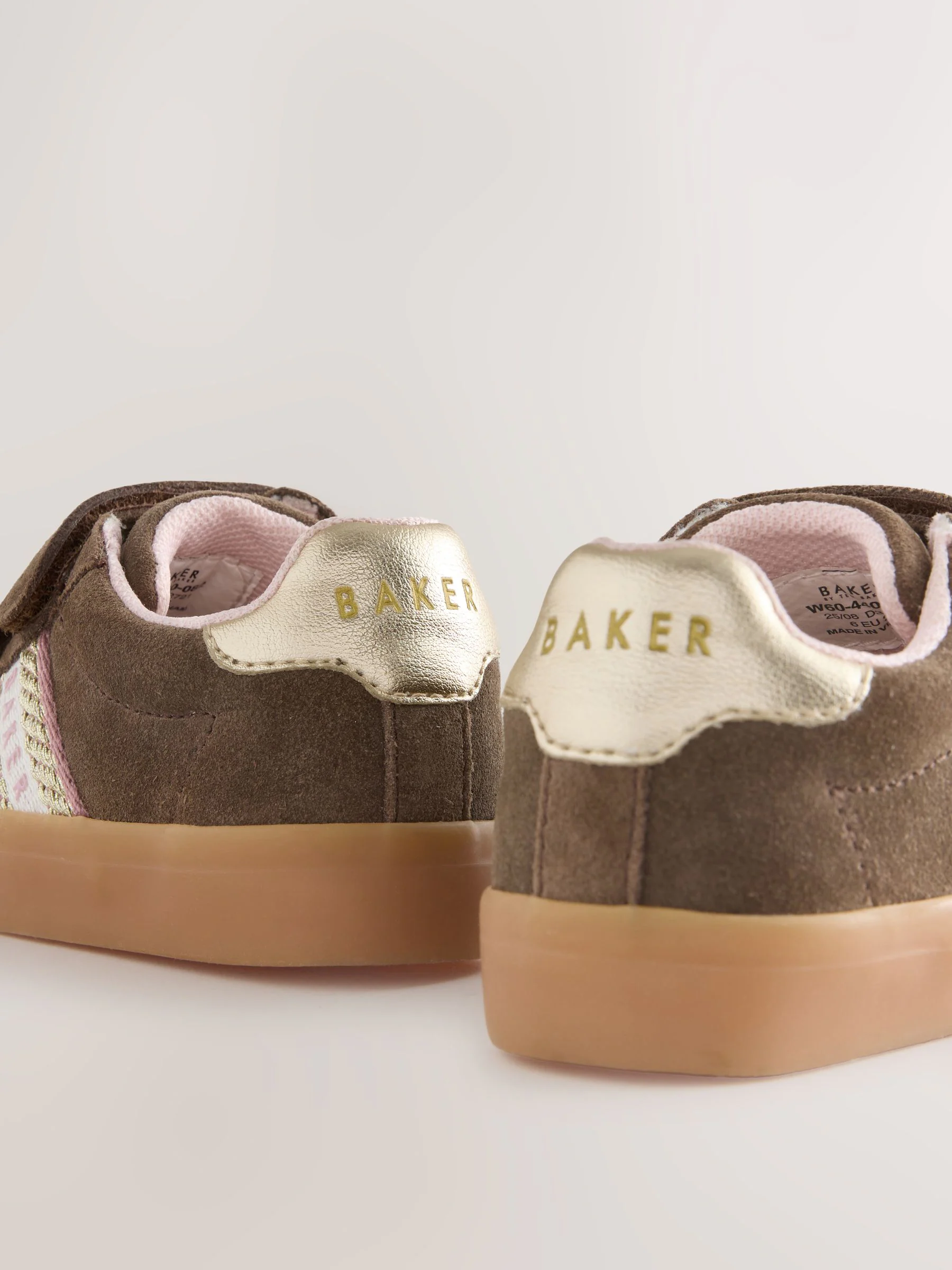 Bruin - Baker by Ted Baker Tape Trainers with Gum Sole