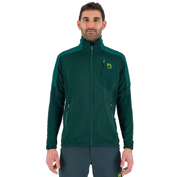 Veste polaire ski rando KARPOS PUEZ FLEECE FOREST/BALSAM