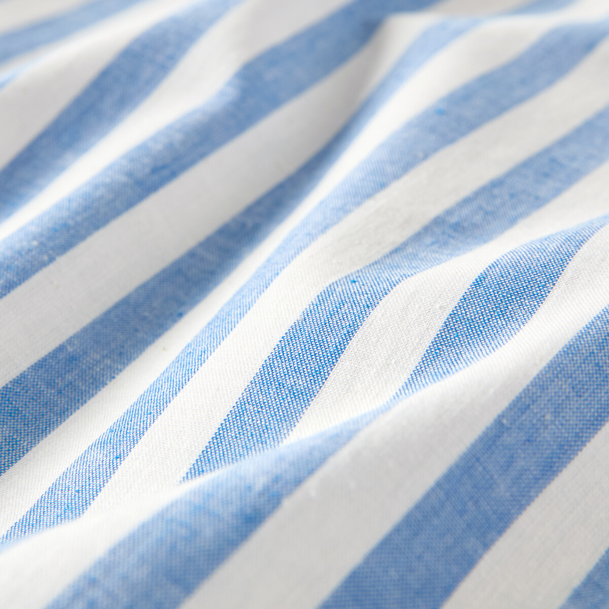 LA REDOUTE INTERIEURS<br>Lençol plano de algodão, azul, Soizic