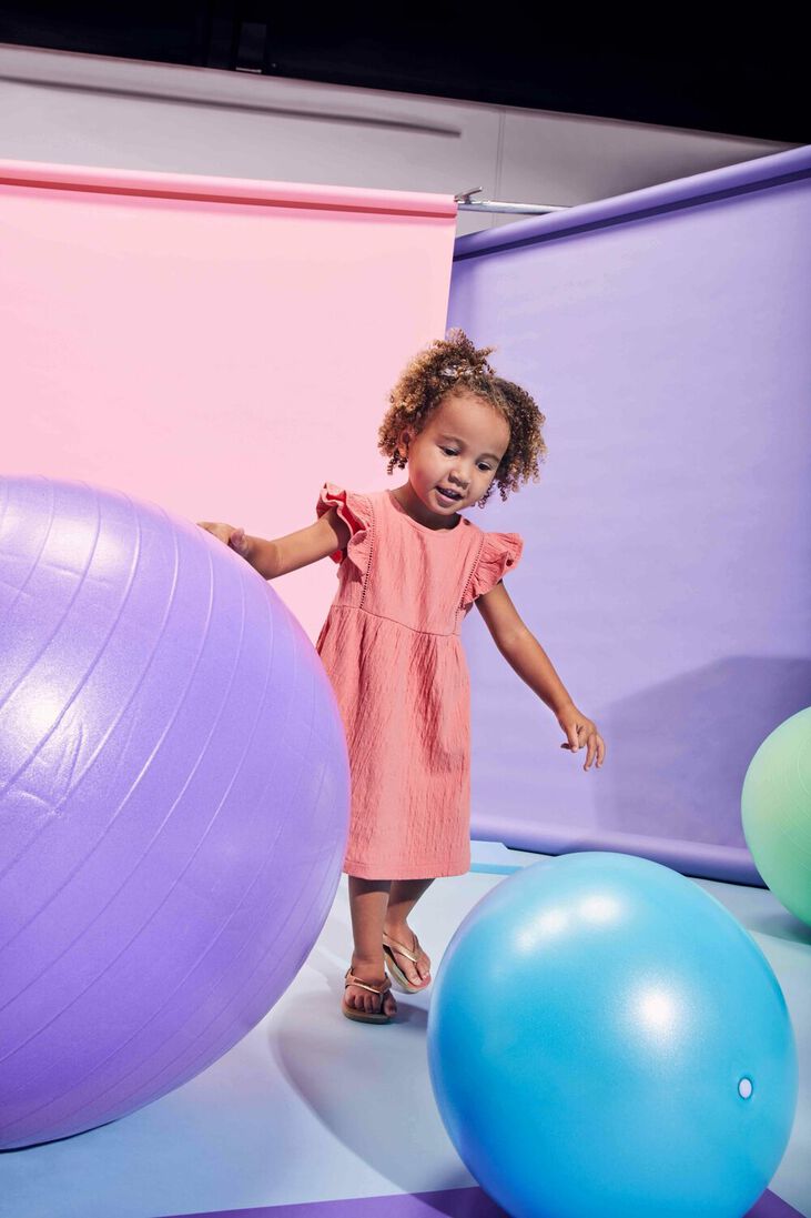 RETOUR roze retour mini jurk bettina