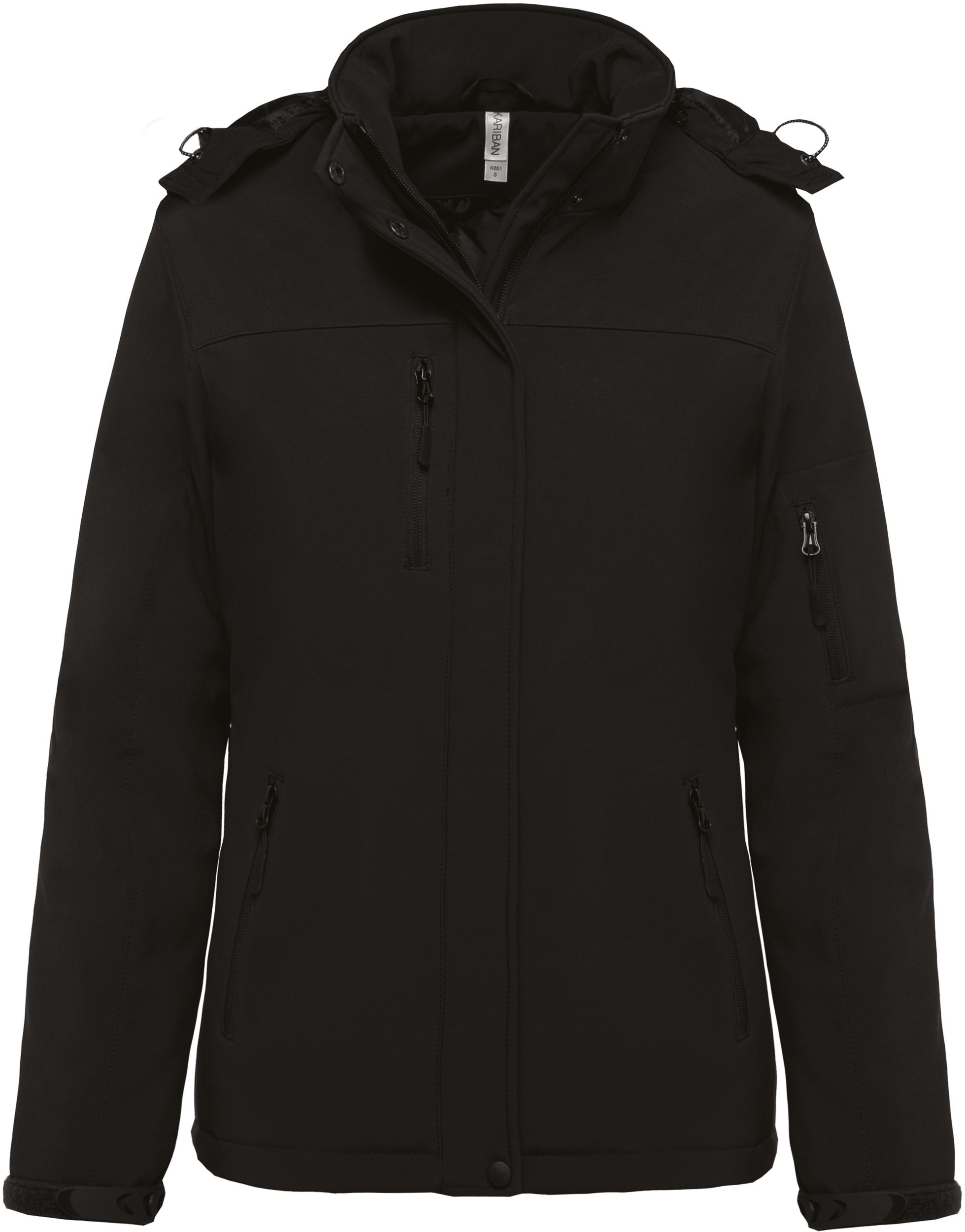 Kariban K651 - Parka softshell doublée capuche femme