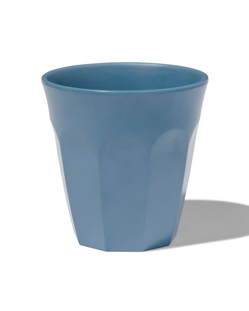 gobelet en mélamine mat gris bleu 300ml