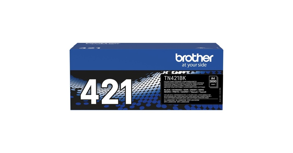 BrotherToner zwart TN-421BK