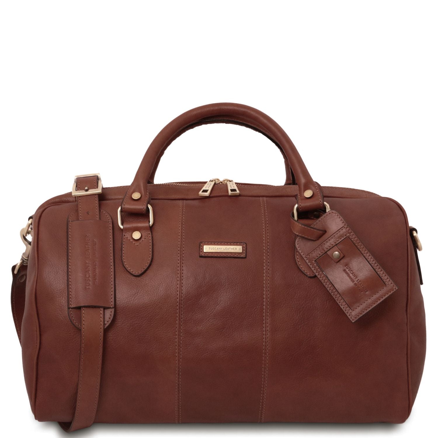 TL142441 – Lisbona – Travel leren duffle bag – Klein size