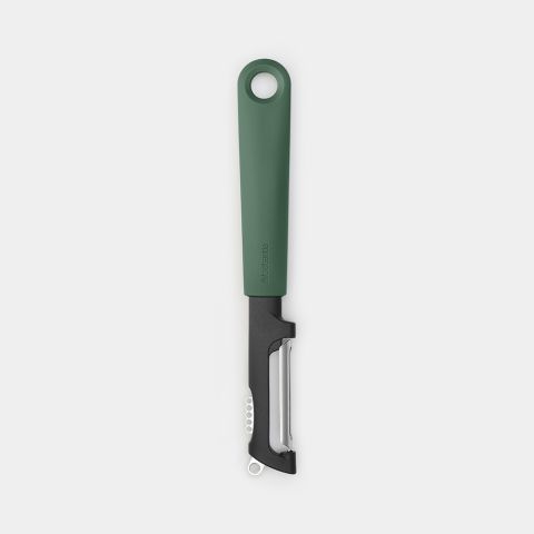 Tasty  Dunschiller draaibaar plus zesteur - Fir Green