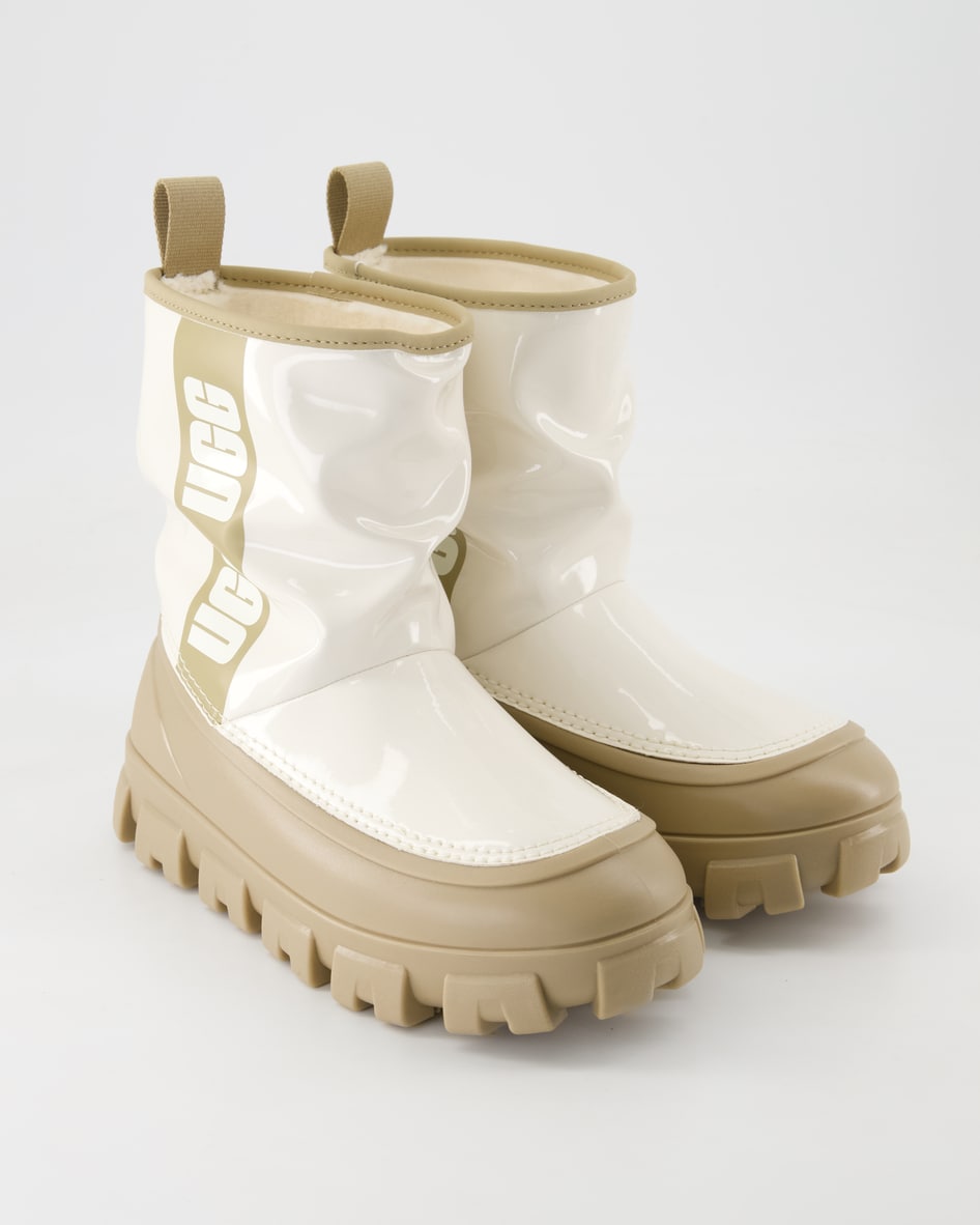UGG Classic Brellah Mini Winterstiefel in Weiß