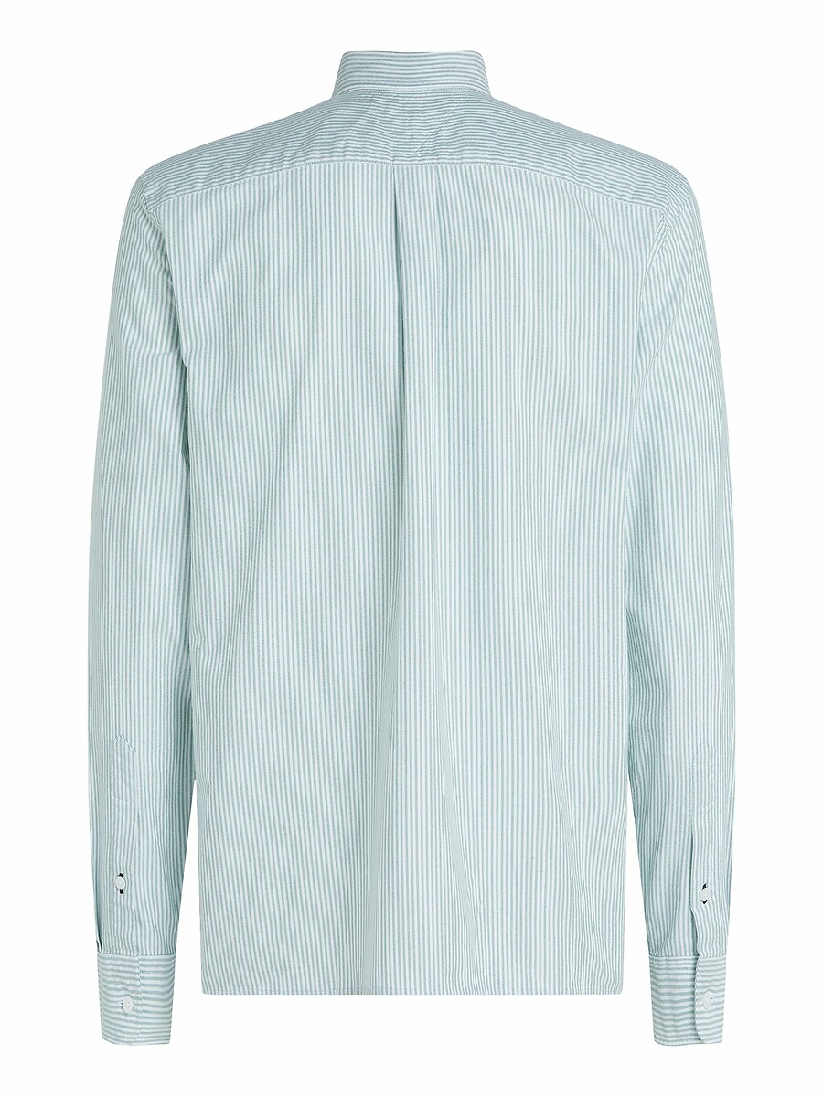 TOMMY HILFIGER<br>Camisa listrada de popeline