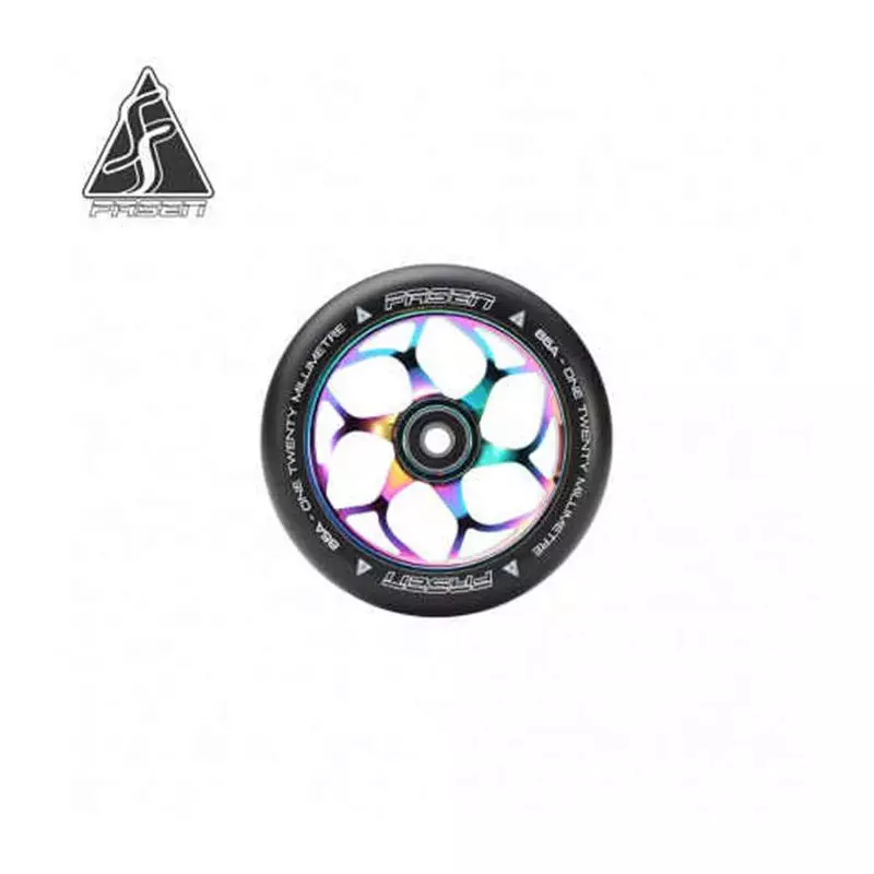 Roue trottinette freestyle FASEN 120 mm oil slick