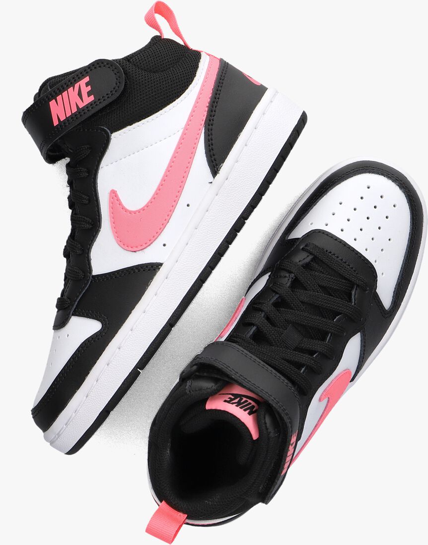 NIKE zwarte nike hoge sneaker court borough mid