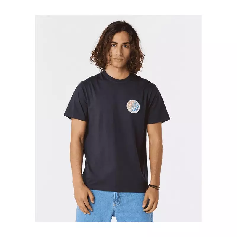 Teeshirt RIPCURL Passage S/S Tee Washed Black