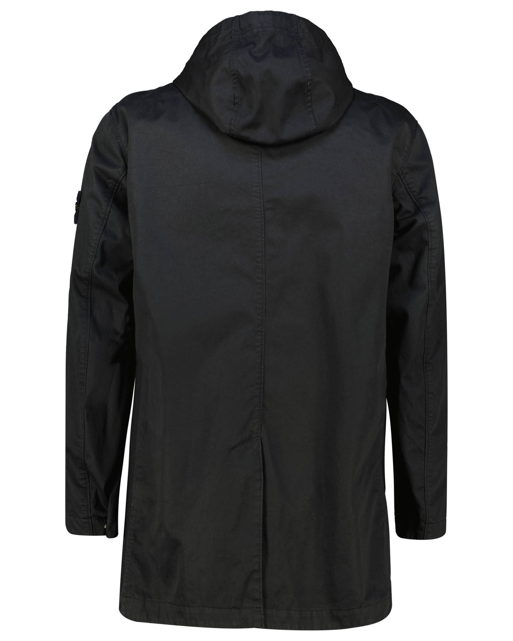 Stone Island| Herren Kurzmantel mit abnehmbarer Kapuze