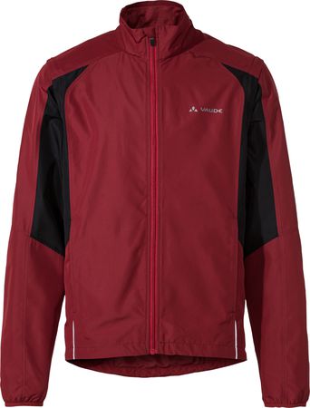 DUNDEE CLASSIC Herren-Zip-off-Windjacke  carmine  XL