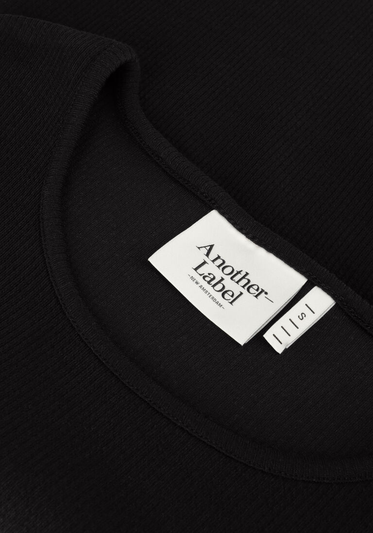 ANOTHER LABEL zwarte another label top abelia top s/l