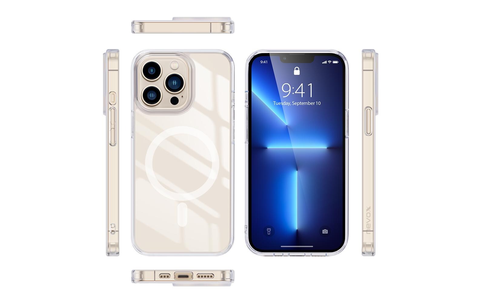 StyleShell SHOCKFlex MagSafe iPhone 15 Pro TransparentSchutzhülle mit MagSafe für das Apple iPhone 15 Pro
