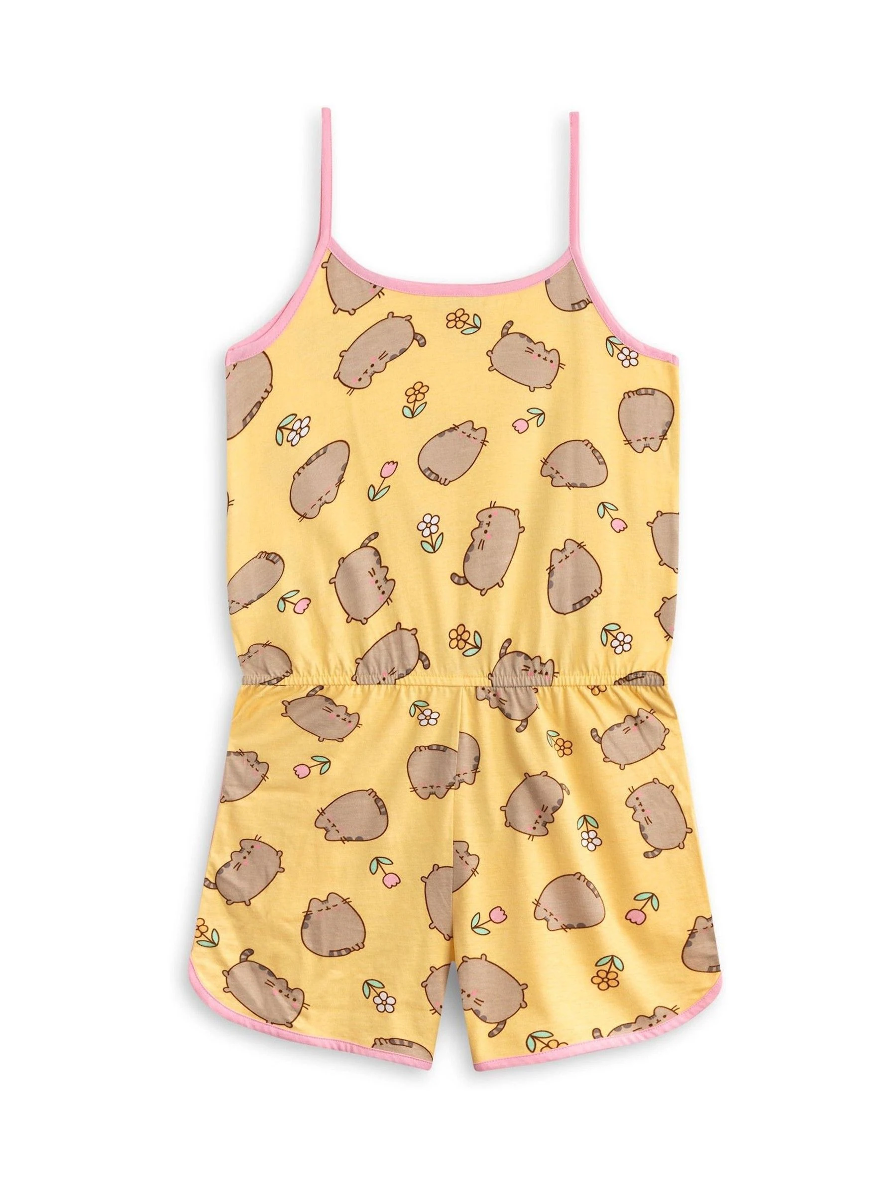 Vanilla Underground Girls Pusheen Sleeveless Playsuit