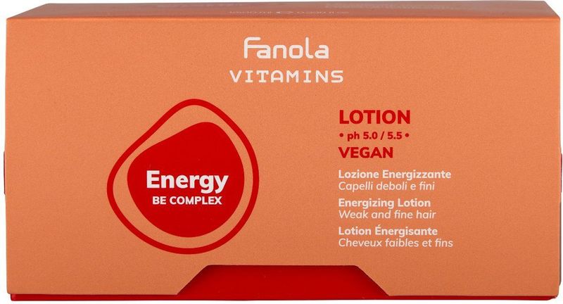 Fanola - Vitamins Energy Energizing Lotion - 12x10ml