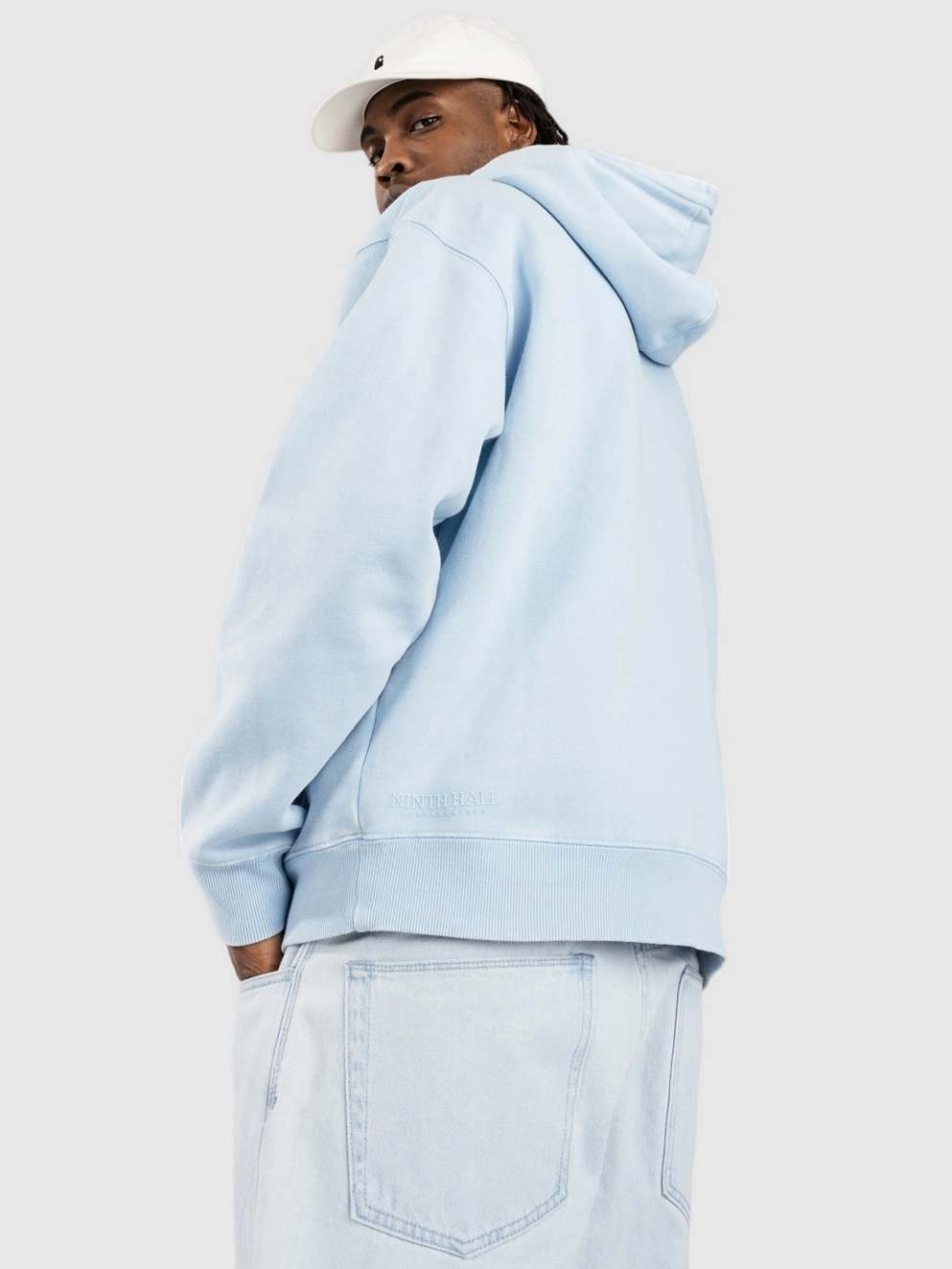 Ninth Hall Fundamental Hoodie blue