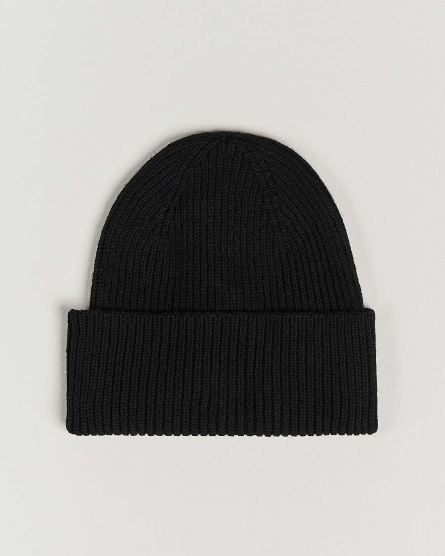 Colorful Standard Merino Wool Beanie Deep Black