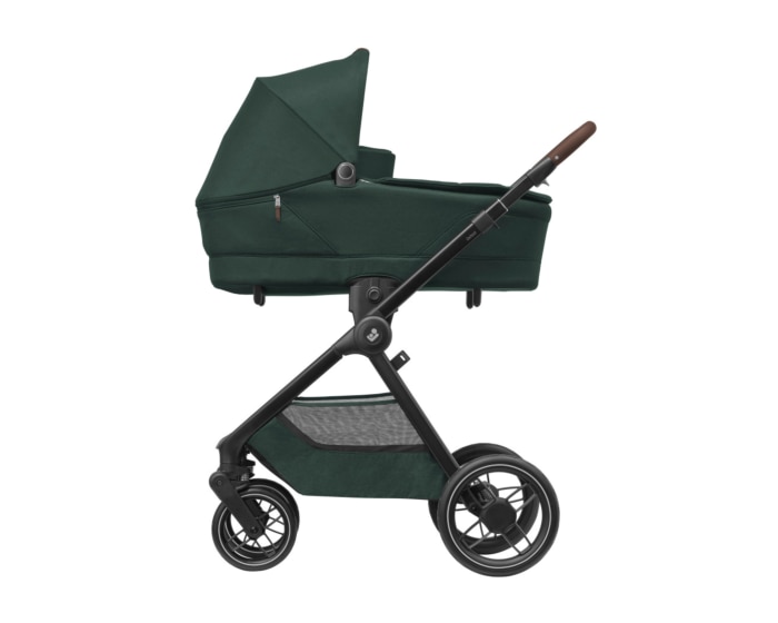 Sense 0 - 6 M   0 - 9 kg    Geräumig und bequem |    Atmungsaktive Matratze aus Memoryschaum |    Optimale Luftzirkulation |    SoothingSlope |