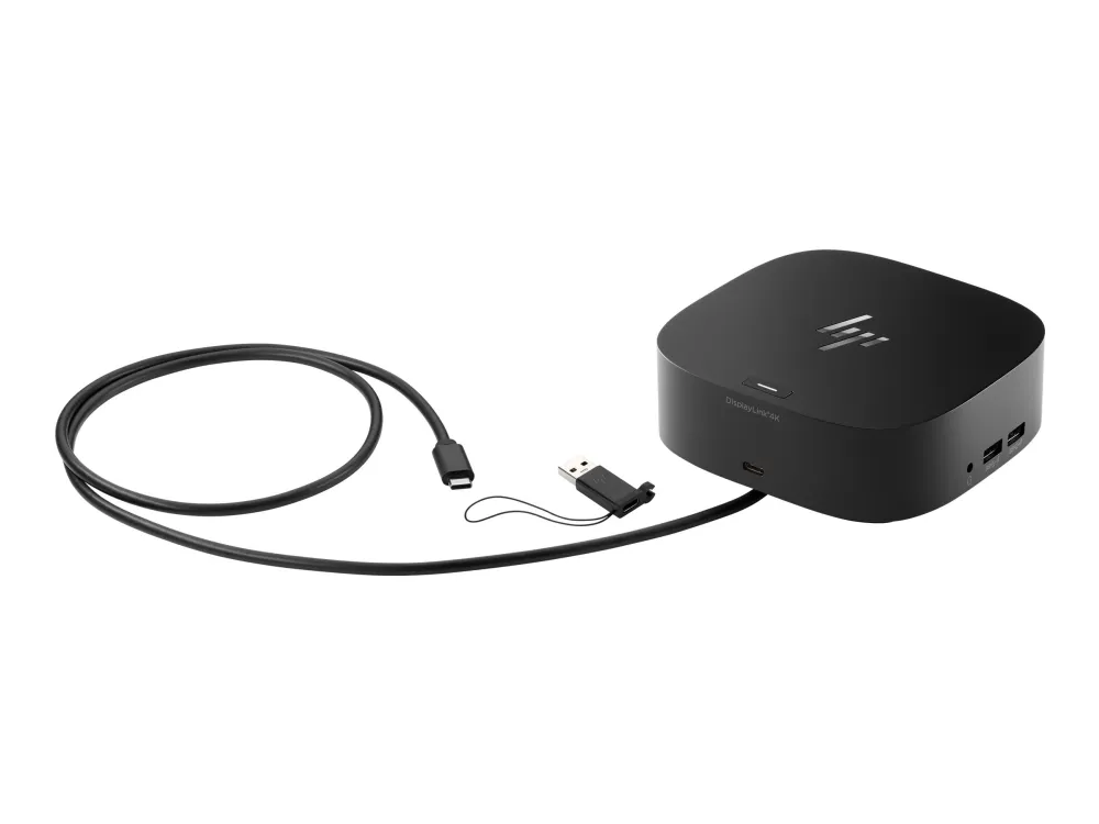 HP USB-C/A Universal Dock G2 - Dockingstation - USB-C - HDMI, 2 x DP - 1GbE - 100 Watt