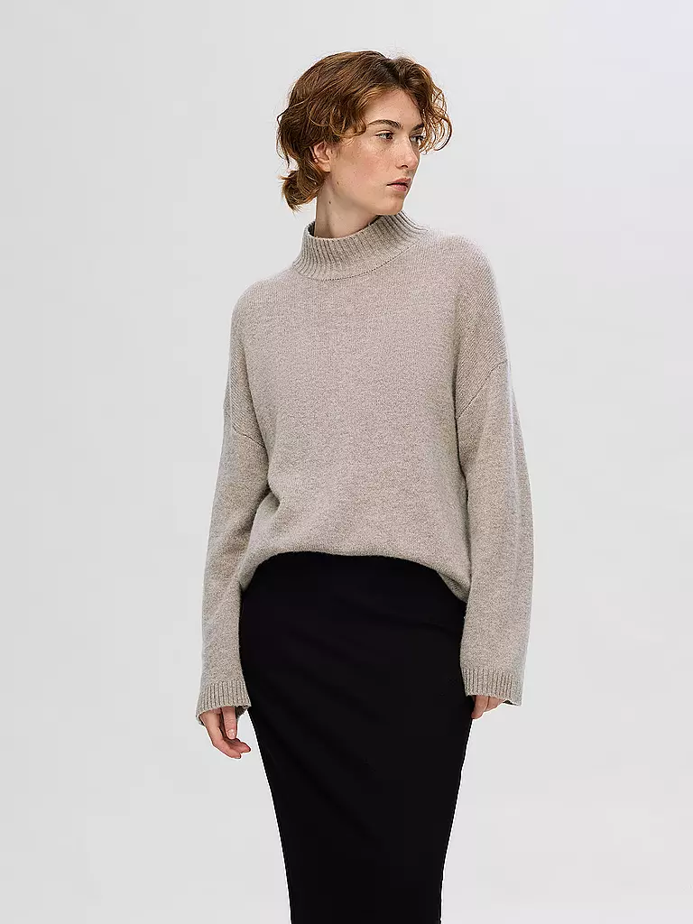 SELECTED FEMME Pullover SLFCILLE beige