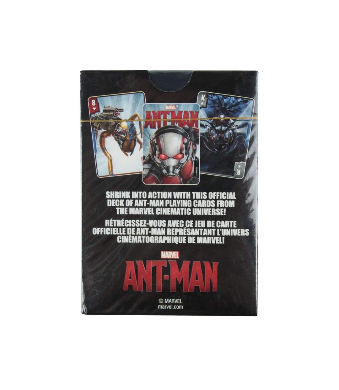 Ant-Man - Jeu de cartes - Adulte (Rouge / Gris / Noir) (Taille unique) - UTNS6121