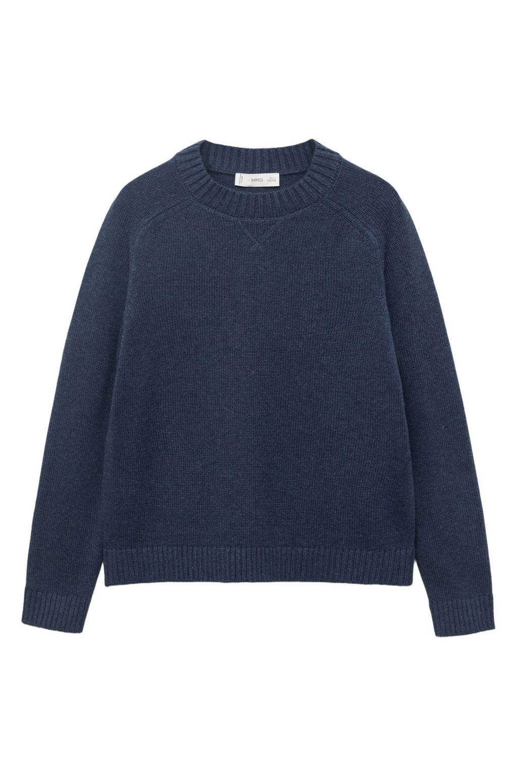 Mango Kids trui gebreid donkerblauw
