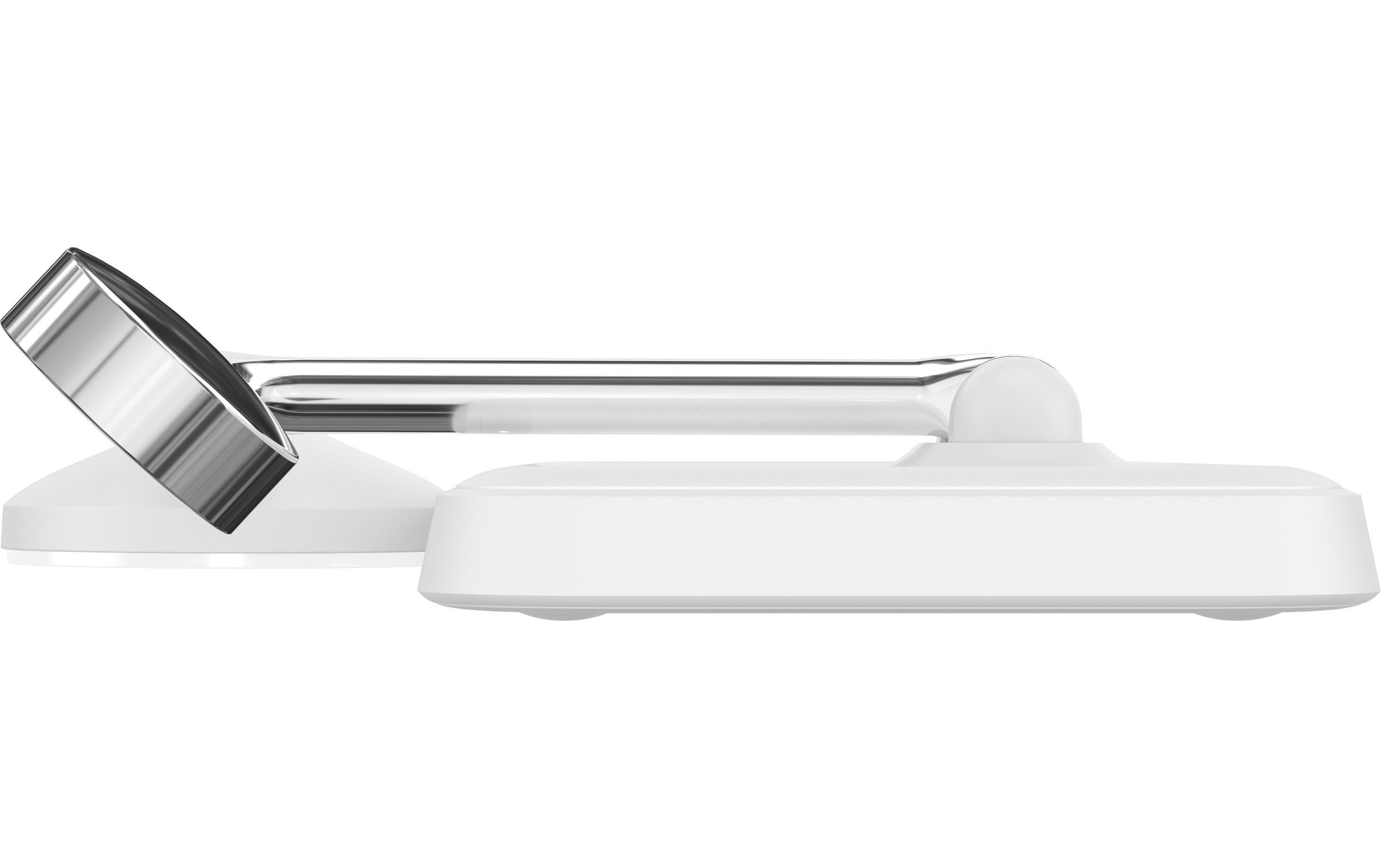 Wireless Charger Next Qi2 Weiss<br>4-in-1 magnetischer Ladeständer