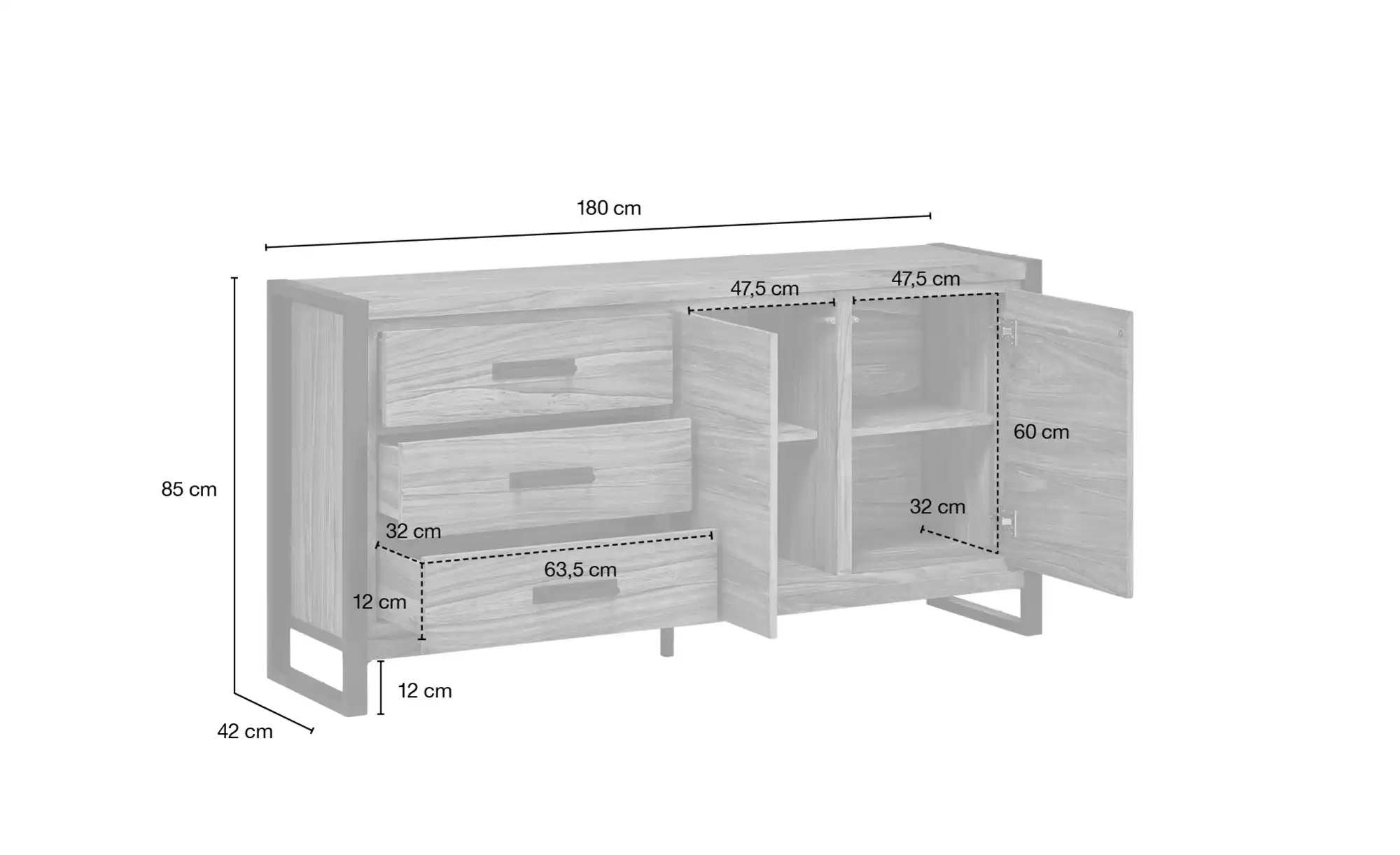 Gray & Jones Sideboard Tierra Fuego One