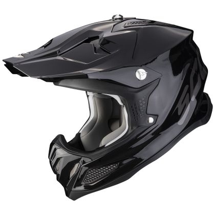 Casque cross Scorpion Exo VX-22 AIR - SOLID - NOIR 2023 - Noir