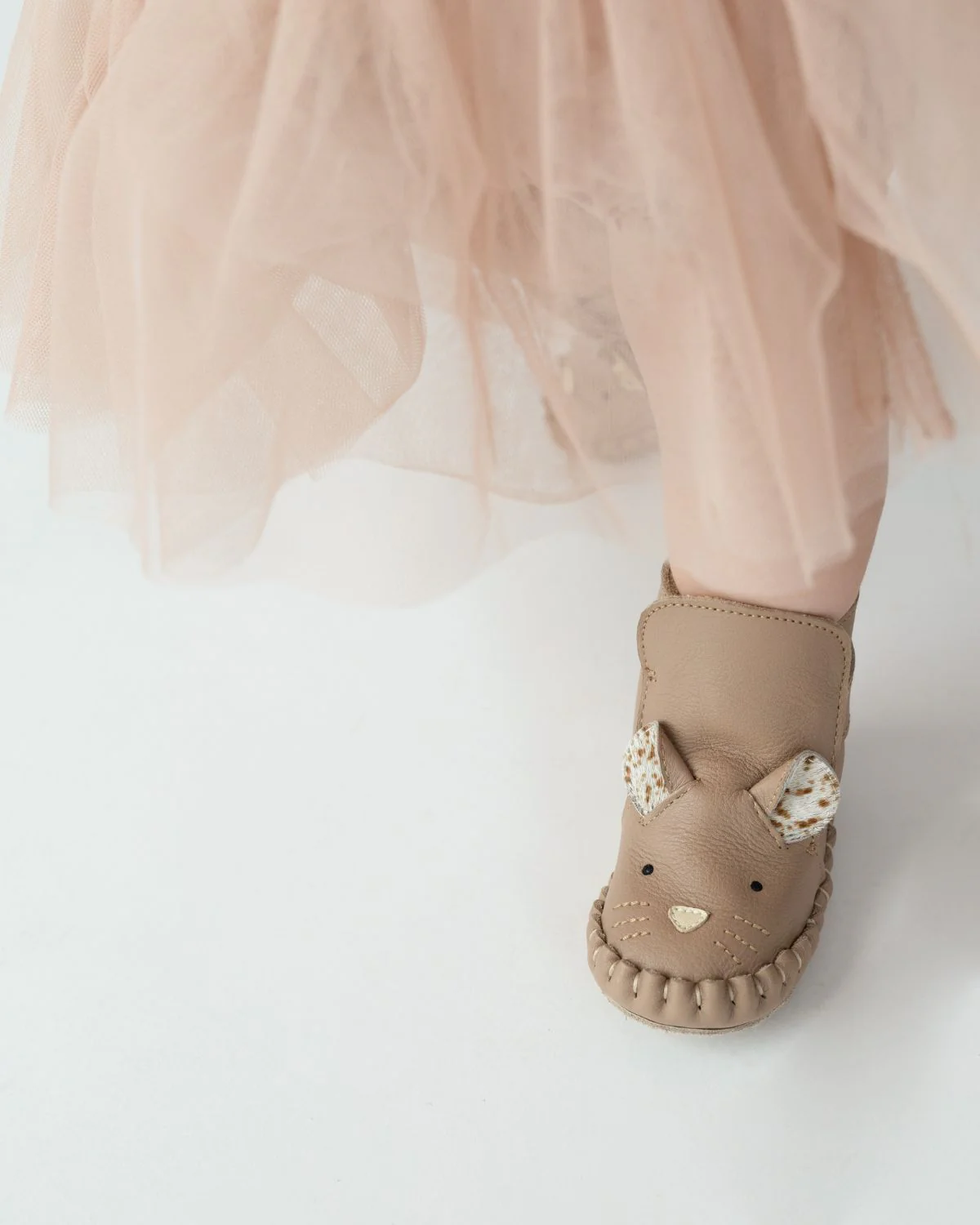 Kapi Exclusive Booties | Mouse | Praline Leather