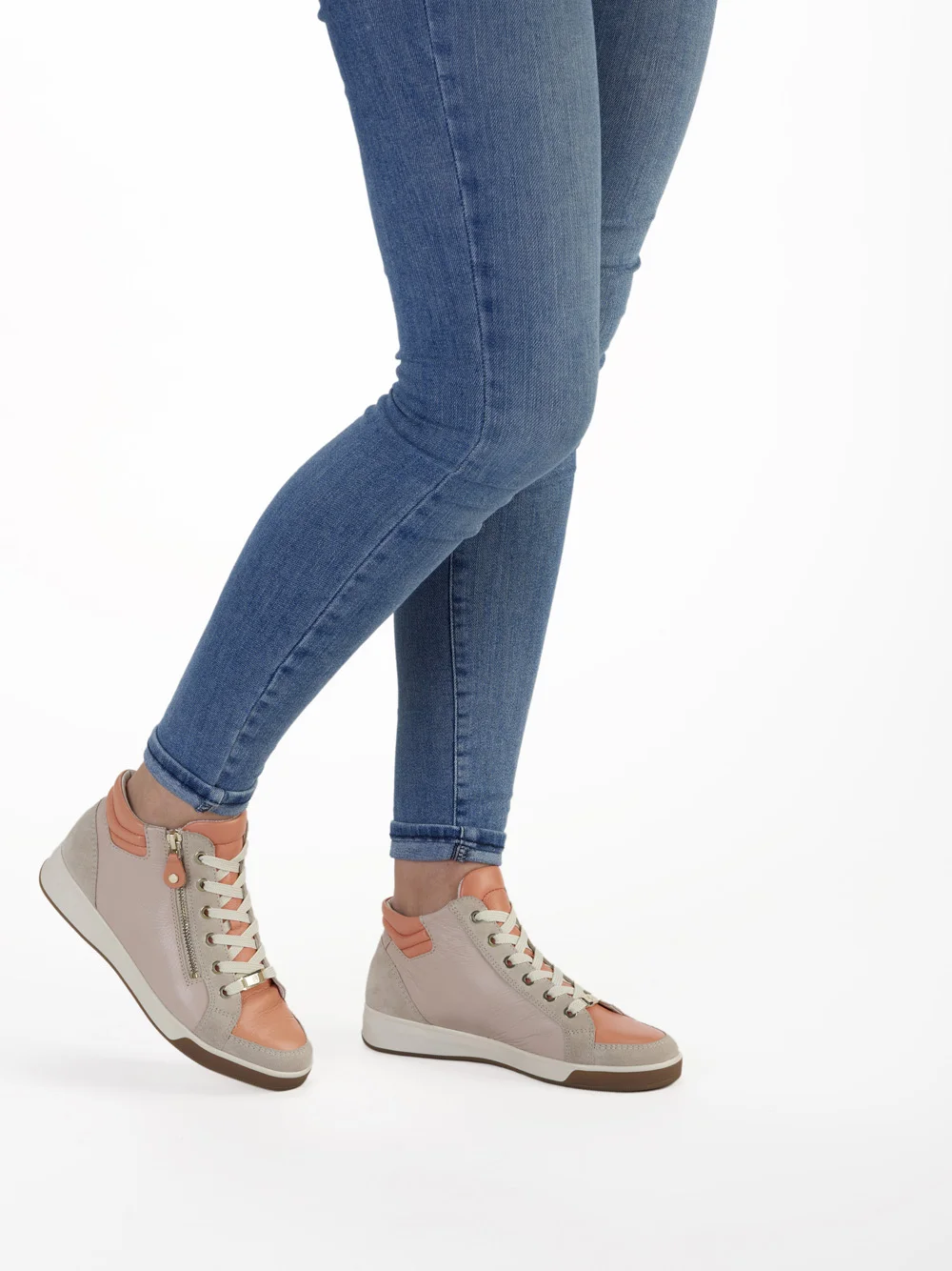 Sneaker Rom shell peach