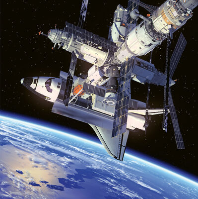 Ravensburger Puslespill Space Adventure 3x49 Brikker