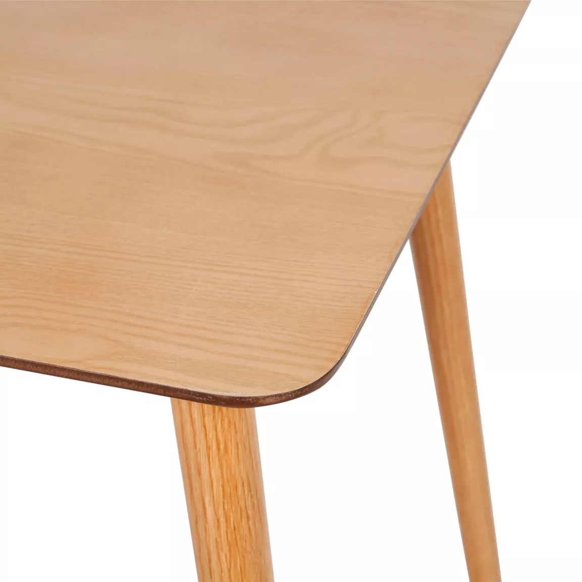 Lot de 2 tables d'appoint carrées en bois (H43 cm) Nomade Naturel