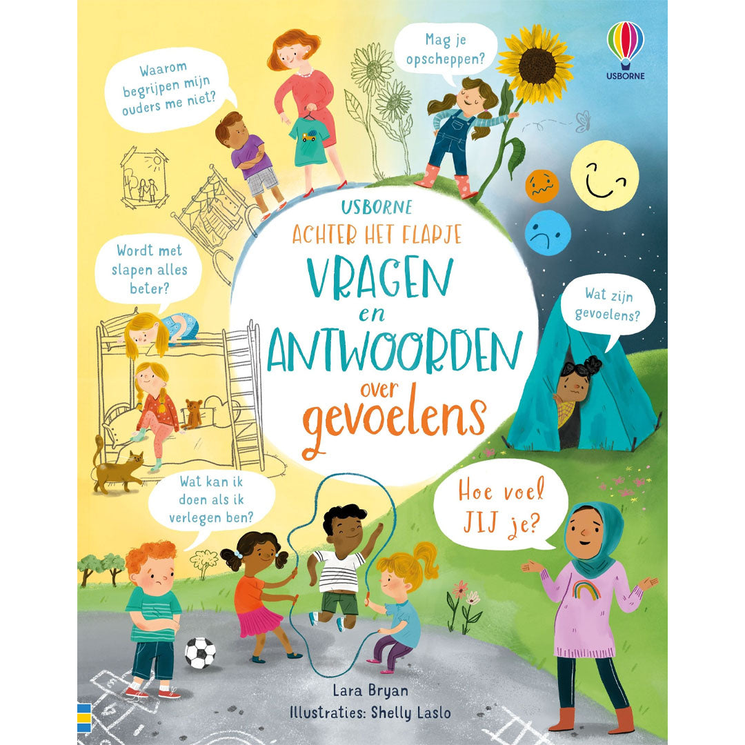 Uitgeverij usborne vragen en antwoorden over gevoelens