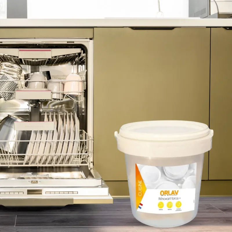 ORLAV - Poudre rénovante lave-vaisselle chlorée - 10kg