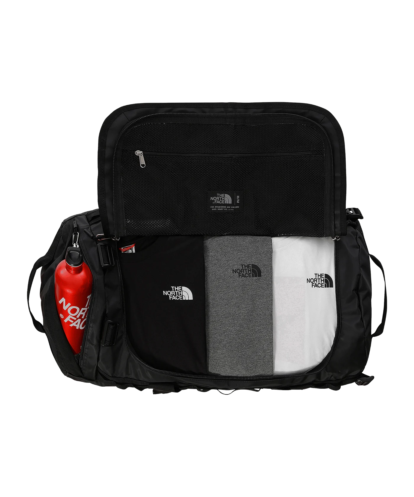 The North Face Base Camo Duffle M Tasche Schwarz F53R