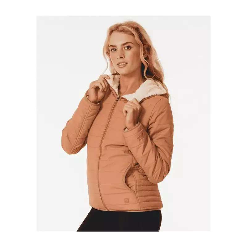 Veste femme RIPCURL Anti-Series Anoeta Classic Light Brown