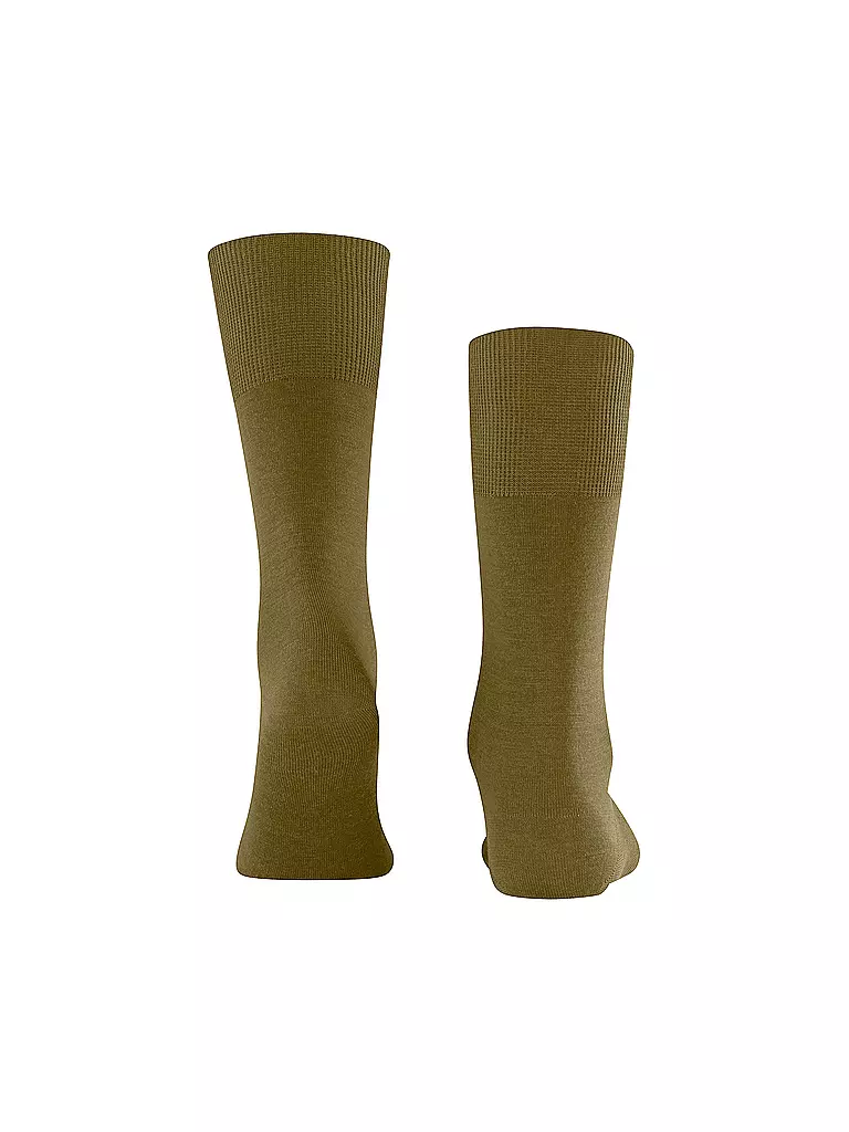 FALKE Socken Airport dried herb olive