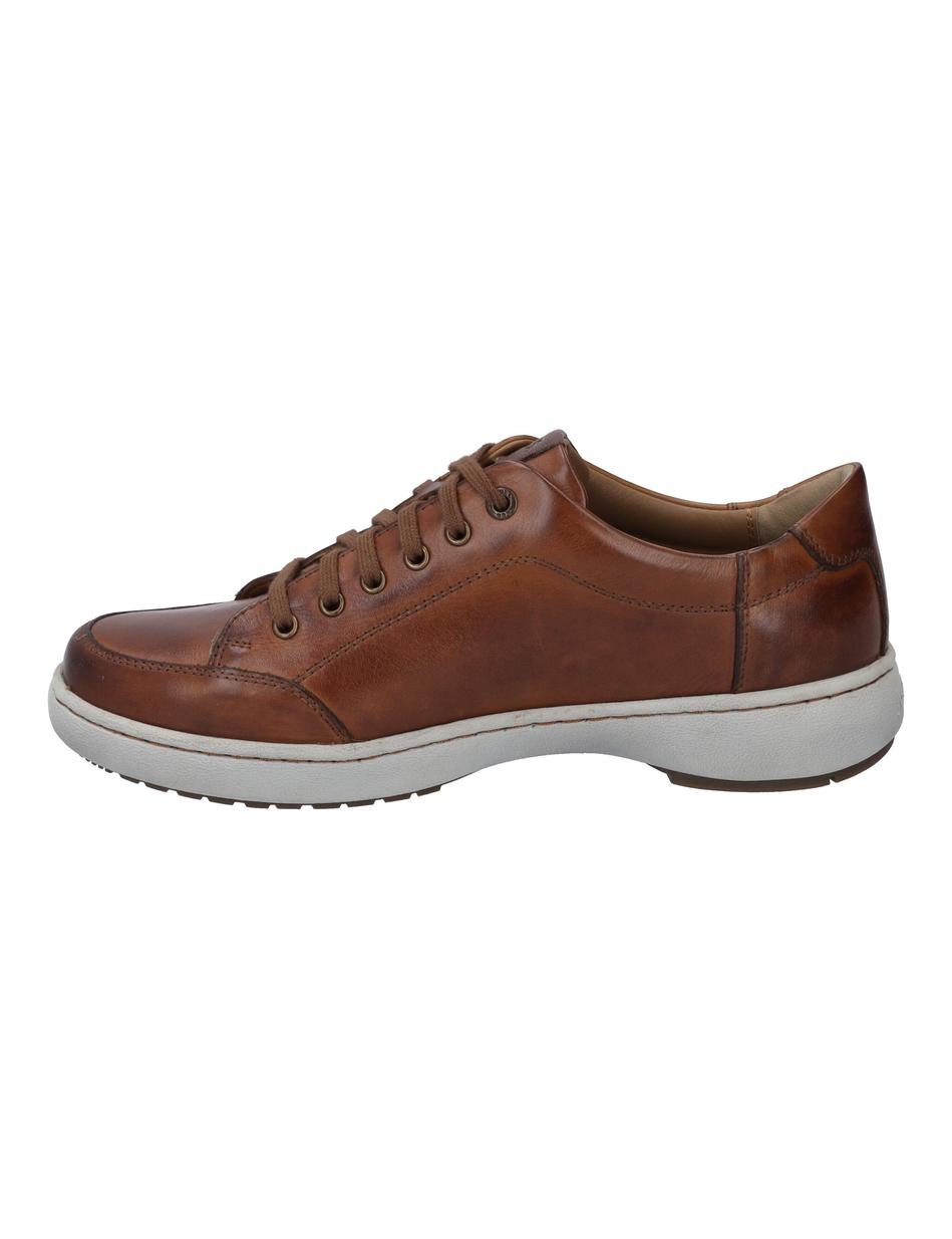 Sneaker David 03, cognac-kombi