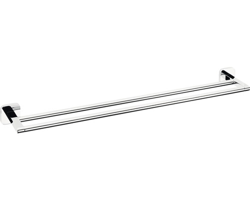 tesa dubbel handdoekrek ELEGAANT 63 cm chroom