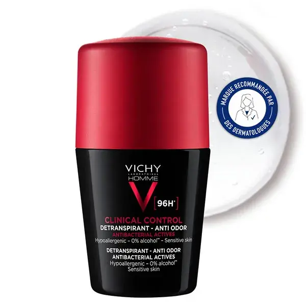 Desodorante Roll-On Vichy Men's Clinical Control 96h 50ml