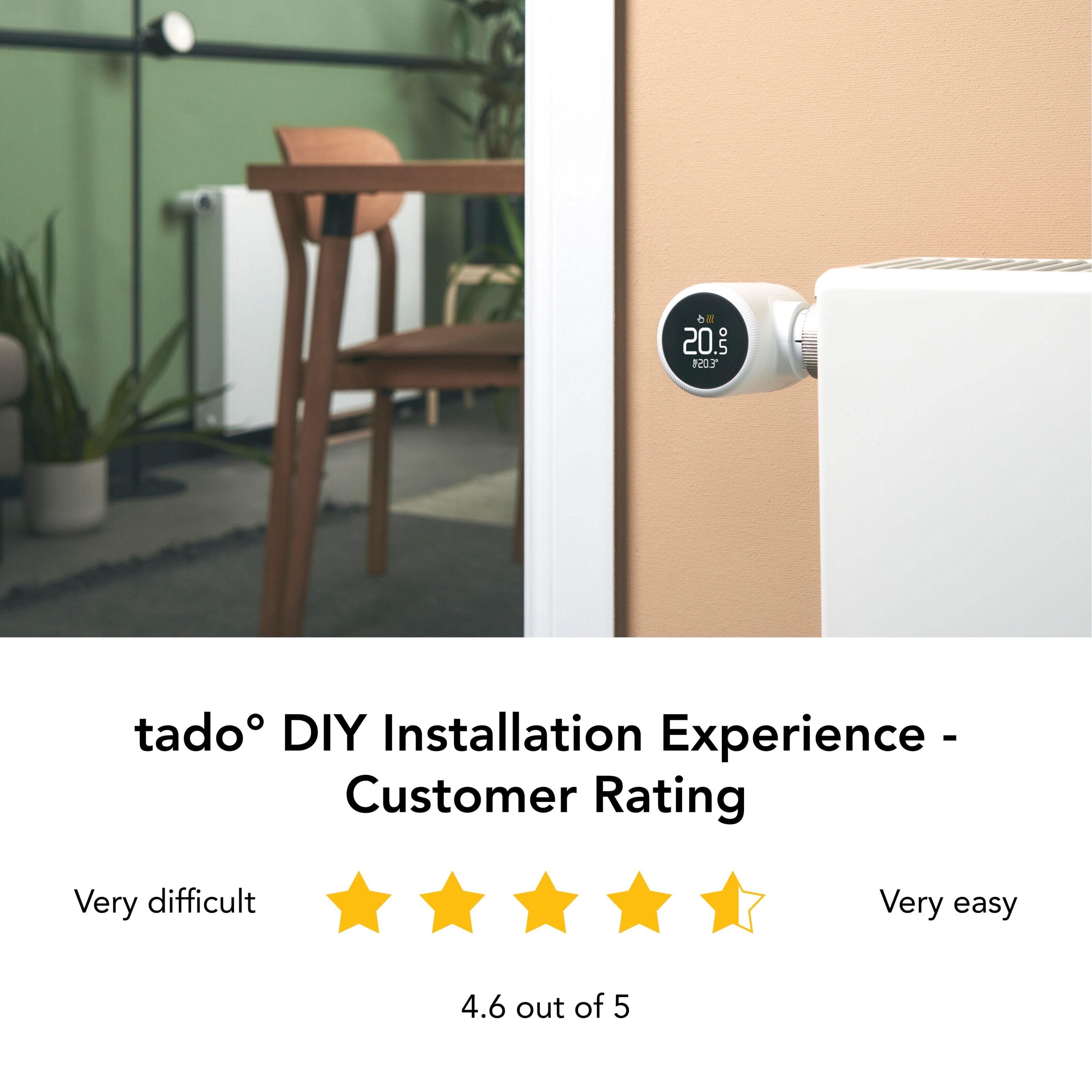 tado Smart Radiator Thermostat X 1-pk.