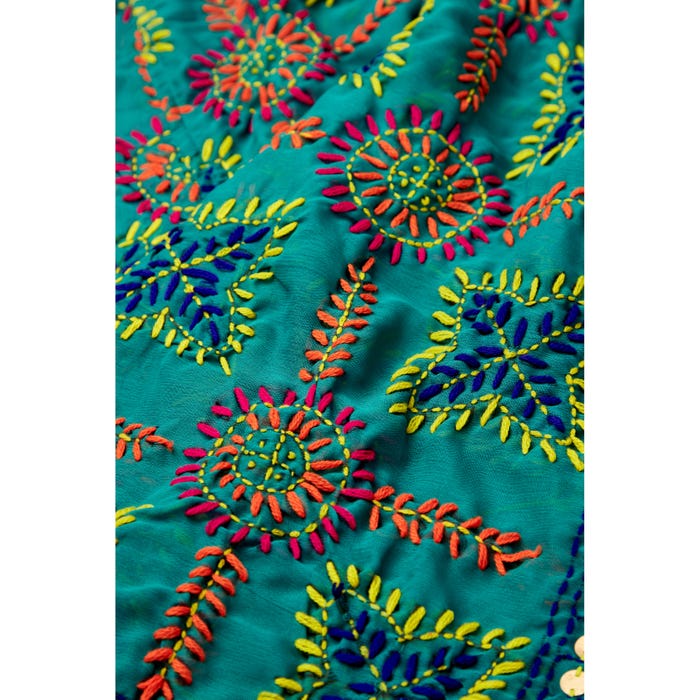 Veritas-Korte kimono hand geborduurd