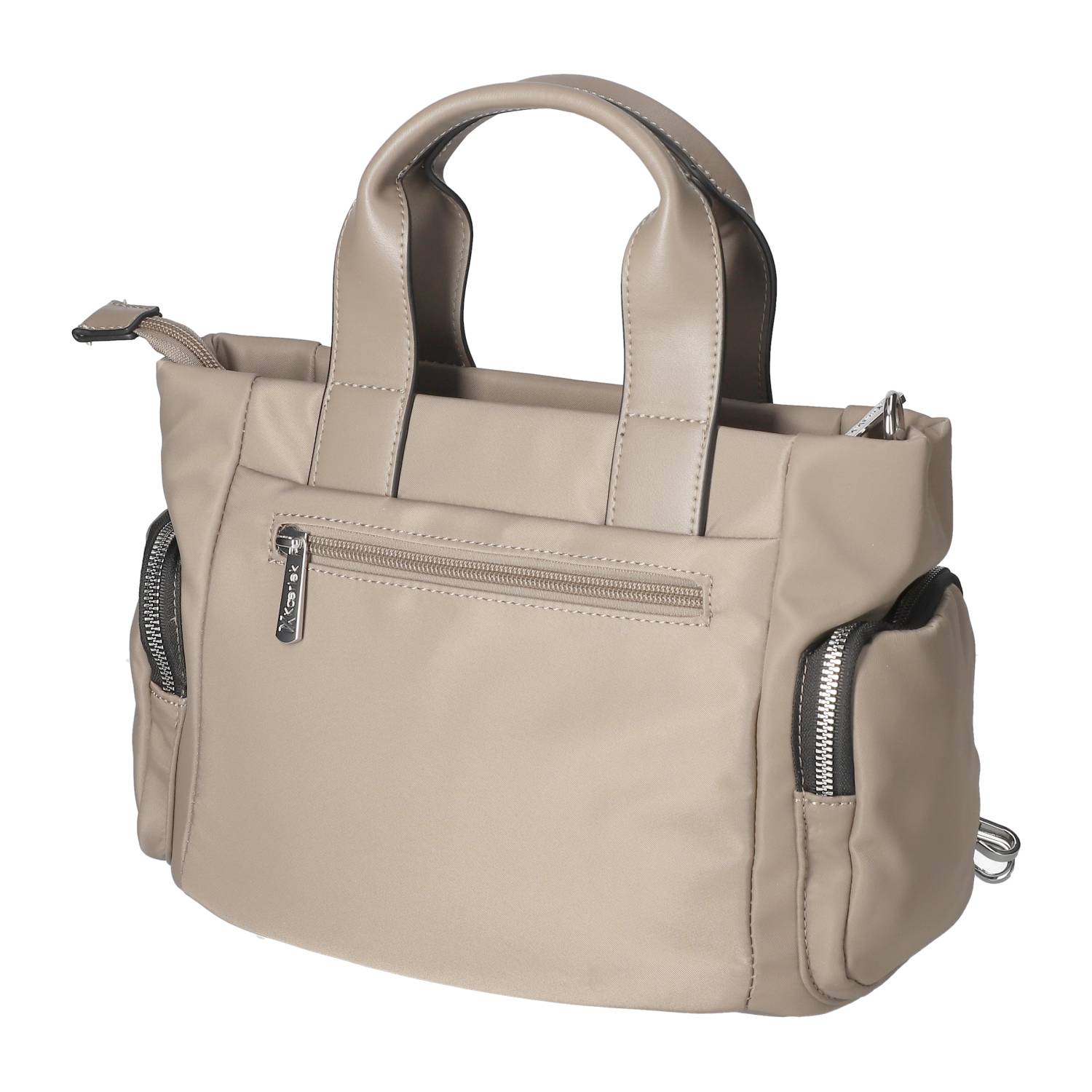 Kaerlek Henkeltasche - grau