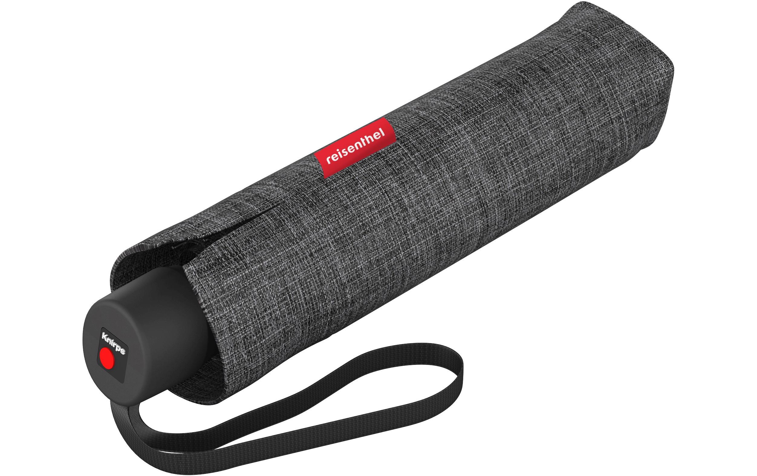 Schirm Pocket Classic Twist SilverRegenschirm aus recyceltem PET