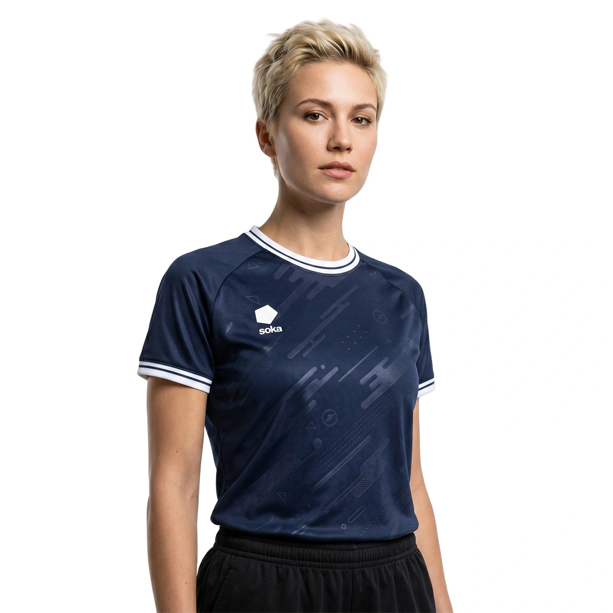 T-Shirt Soka Rebel 23 m/c Mulher