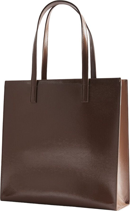 Ted Baker CRINKON Crinkle Large Icon Bag Taupe