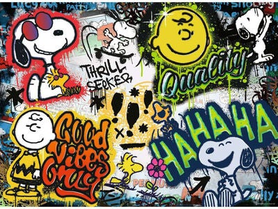 Ravensburger Puslespill Snoopy og Vennene Hans 500 Brikker